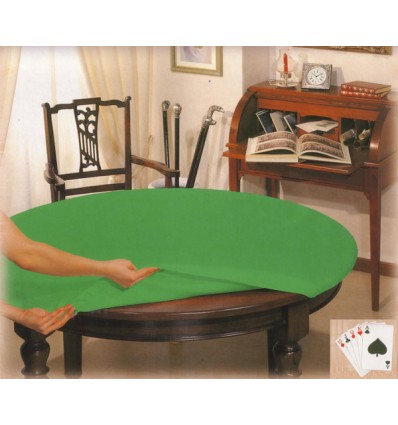 Poker manteles mantel OVALADO cm 140 x 200