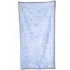 Microfiber beach towel 90x170 cm. DOUBLE AQUARIUM
