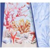 Microfiber beach towel 90x170 cm. DOUBLE AQUARIUM