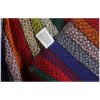 Grande serviette de plage en coton éponge RAYURES MULTICOLORES 100x170 cm.
