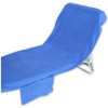 Strandtuch Liegestuhl Frottee COMODO COTTON 70x185 cm. mit Taschen