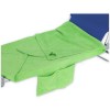 Serviette de plage chaise longue éponge COMODO COTTON 70x185 cm. avec poches