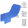 Serviette de plage chaise longue éponge COMODO COTTON 70x185 cm. avec poches