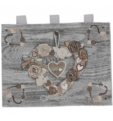 Centrotavola e runner CUORI PIZZO