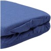 PAR de cojines funda de silla acolchados y desenfundables con goma elástica SOLID COLOR MELANGE