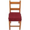 PAR de cojines funda de silla acolchados y desenfundables con goma elástica SOLID COLOR MELANGE