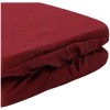 PAR de cojines funda de silla acolchados y desenfundables con goma elástica SOLID COLOR MELANGE