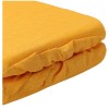 PAIR of padded and removable chair cover cushions with elastic band SOLID COLOR MELANGE