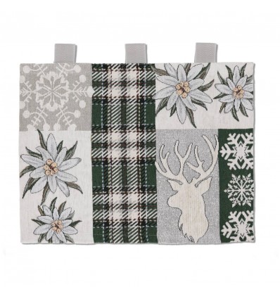 Ofenabdeckung Chenille Jacquard Ofenabdeckung LUXORY