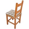 Cushion kitchen chair soft model DAMA