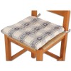 Coussin chaise de cuisine modèle souple DAMA