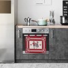 Copriforno copertura forno ciniglia jacquard LUXORY