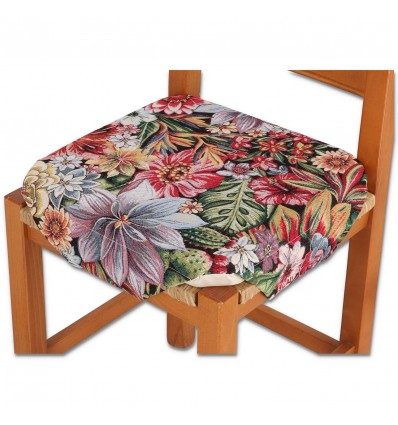 Housse de chaise rembourrée avec rabats FENIX