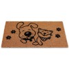 Joli tapis d’entrée en noix de coco FLOK