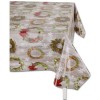 Italian plastic-coated tablecloth NATALE