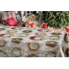 Italian plastic-coated tablecloth NATALE
