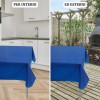 Mantel de plástico, funda, lámina multiusos GOFRADO SÓLIDO COLOR H130 cm.