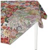 Heavy tablecloth table cover in jacquard fabric TROPICAL
