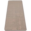 Alfombra de cocina antideslizante con pasillo de 50 cm de ancho. MIRALUX