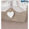 Set de débarbouillette de salle de bain 3 pcs. avec panier GIULI