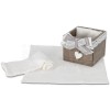Badezimmer-Waschlappen-Set 3-tlg. mit GIULI Korb