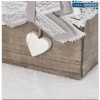 Bathroom washcloth set 3 pcs. with GIULI basket