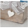 Bathroom washcloth set 3 pcs. with GIULI basket
