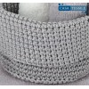 Lavabos de salle de bain avec panier set 4 pièces CROCHET