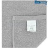 Set de gant de toilette de salle de bain 4 pcs. avec panier à gaufres