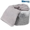 Set mit 4 NANTES Badezimmerwaschbecken mit Korb