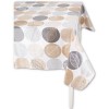 Italian laminated tablecloth FIORI E FOGLIE