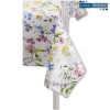 Italienische laminierte Tischdecke FIORI E FOGLIE