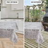 Italienische laminierte Tischdecke MAIOLICHE
