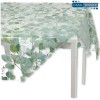 Transparente plastifizierte Tischdecke h 140 cm. pro Meter CRISTAL