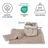 Set mit 4 NANTES Badezimmerwaschbecken mit Korb
