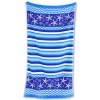 Jacquard cotton beach towel 90X165 cm. STARFISH