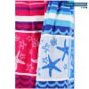 Jacquard cotton beach towel 90X165 cm. STARFISH