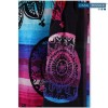 Jacquard cotton beach towel 90X165 cm. DEHLI