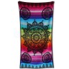 Jacquard cotton beach towel 90X165 cm. DEHLI