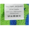 Jacquard cotton beach towel 90X165 cm. DEHLI