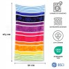 Egyptian cotton beach towel 90X165 cm. SAFARI