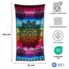 Jacquard cotton beach towel 90X165 cm. DEHLI