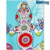 Microfiber terry beach towel 100x180 cm. MAUI