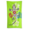 Microfiber terry beach towel 100x180 cm. MAUI