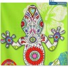 Microfiber terry beach towel 100x180 cm. MAUI