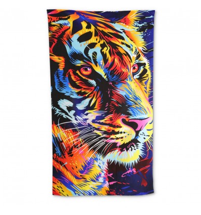 Microfiber terry beach towel 100x180 cm. MAUI