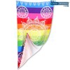 Microfiber terry beach towel 100x180 cm. MAUI