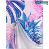 Microfiber terry beach towel 100x180 cm. MAUI