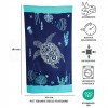 Microfiber terry beach towel 100x180 cm. MAUI