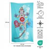 Microfiber terry beach towel 100x180 cm. MAUI
